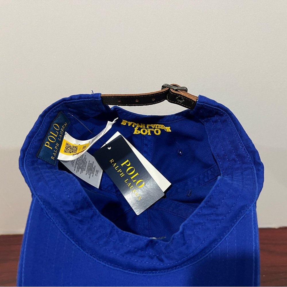 Ralph Lauren Polo, Dad Hat, Blue - Picture 7 of 9